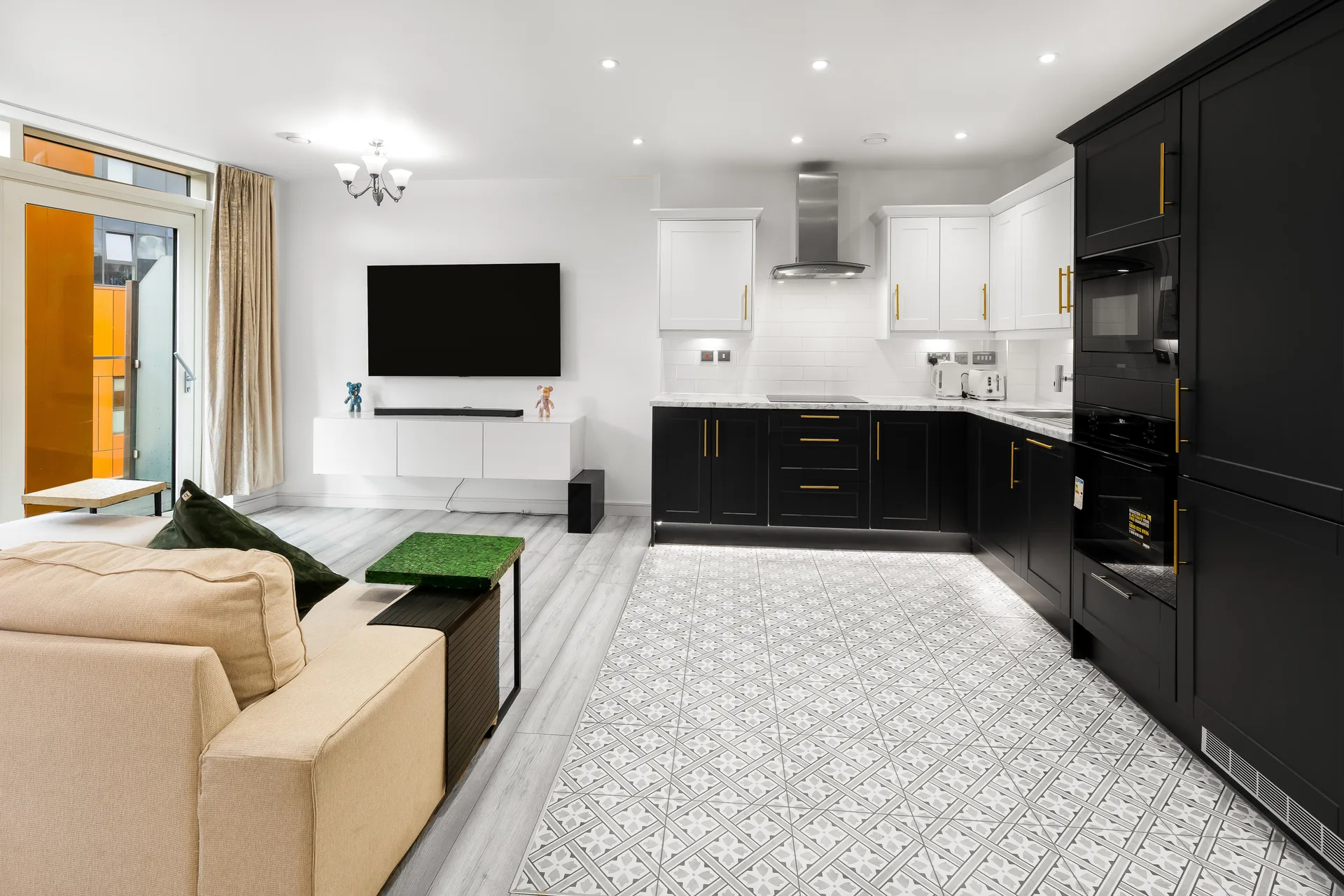 Open Plan Living Kitchen Interior Design